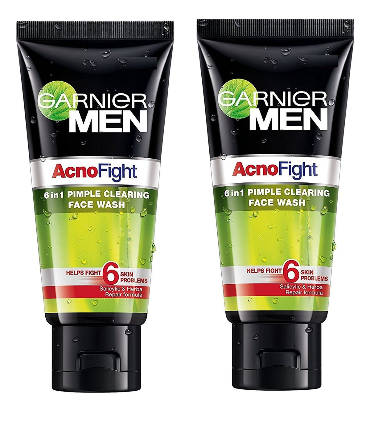 Garnier Men Acno Fight Face Wash bottle for clean, refreshed skin