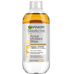 Garnier micellar water bottle pour for effortless no rinse makeup removal