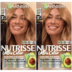 Garnier Nutrisse ampoule grapeseed oil pour nourishes hair during color