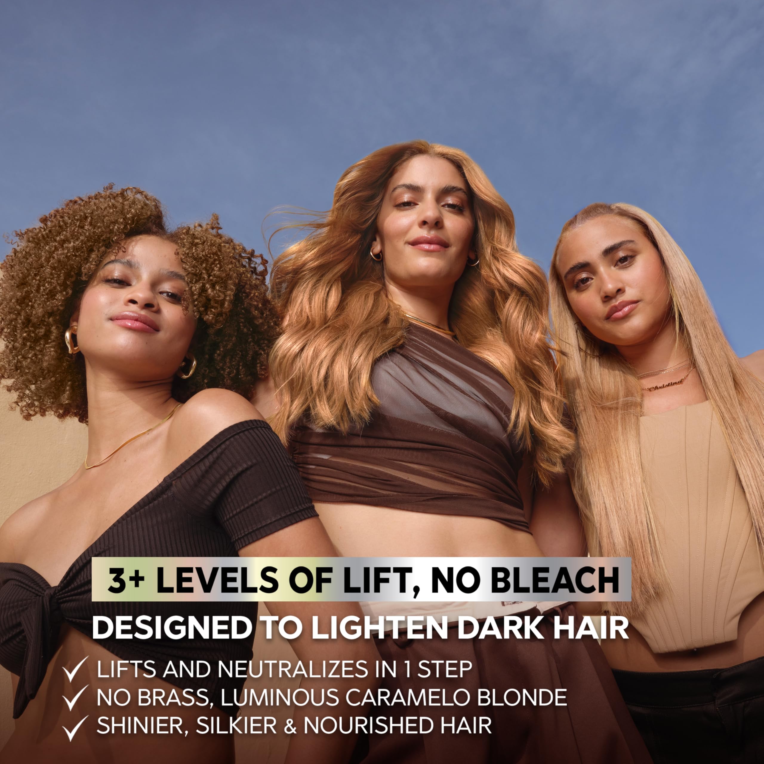 Garnier Nutrisse lifting color on dark bases for natural look