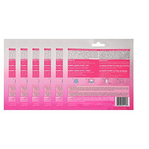 Garnier SkinActive 24-hour hydration sheet mask for lasting moisture.