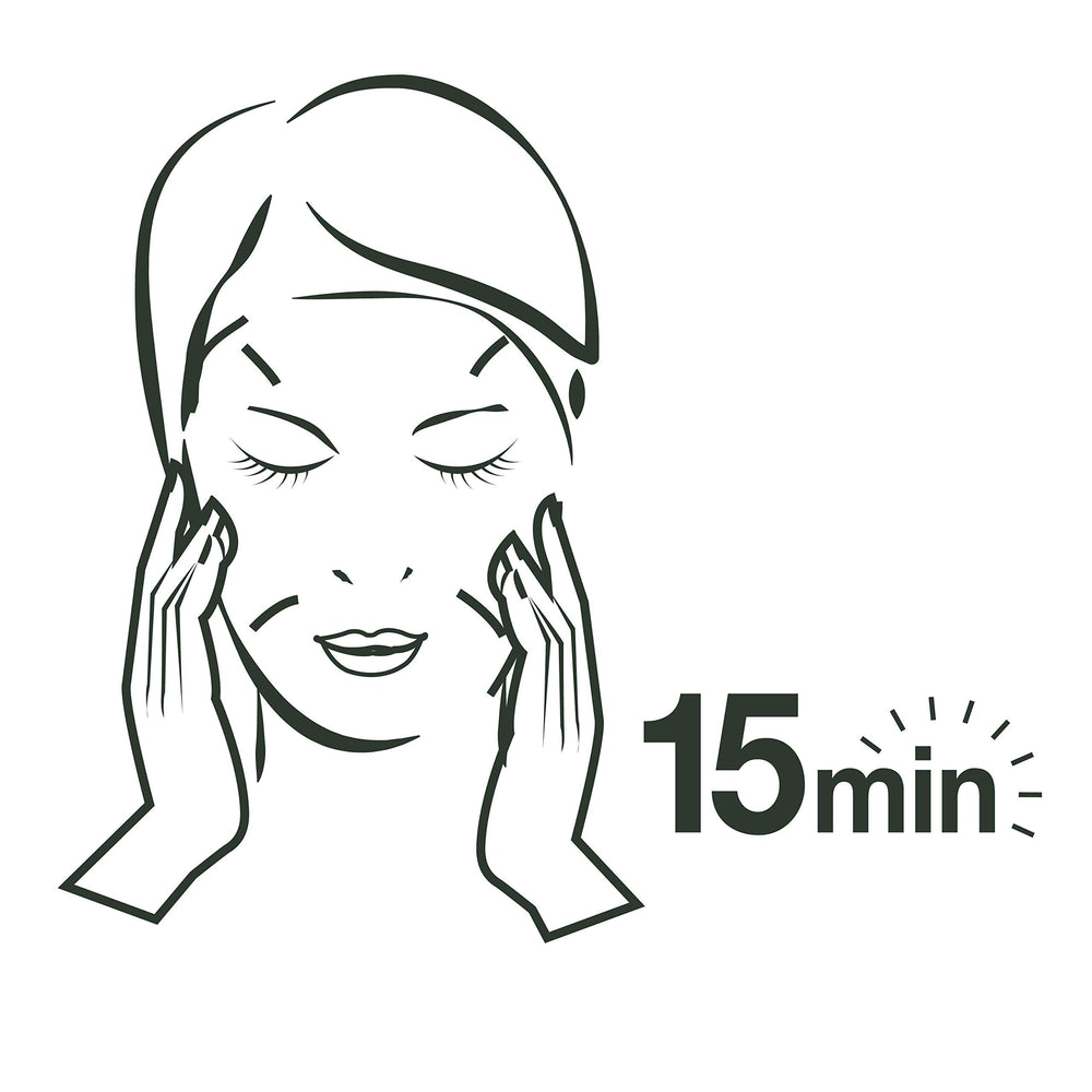Garnier SkinActive 6-count sheet mask for convenient at-home use.