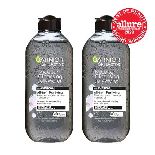 Garnier SkinActive micellar-magnet-cleanse: removes makeup and impurities in one rinse-free step.