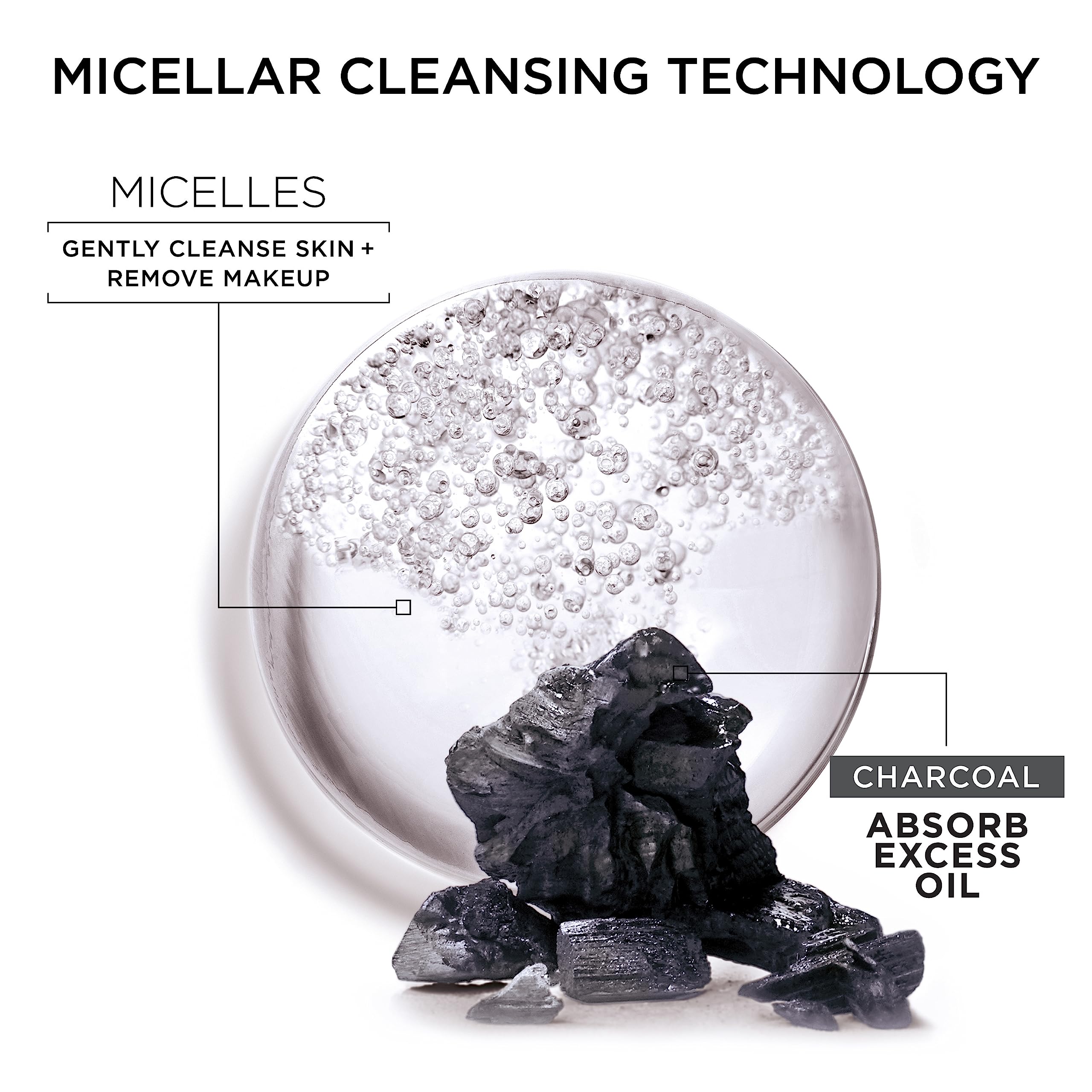Garnier SkinActive no-rinse-cleanser: convenient daily cleanse without washing hands.