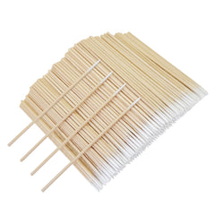 Garrelett pointed cotton swabs with fine tips for precise makeup detailing.