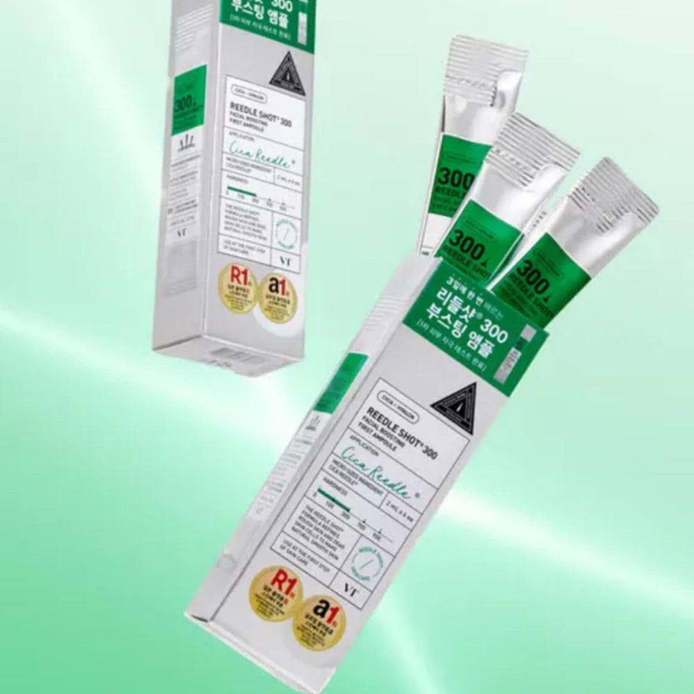 GASHINA STORY Reedle-Shot-300 soothing skincare moment during routine.