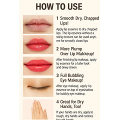 Sid-mool Jojoba Lip Essence close-up highlighting deep hydration.