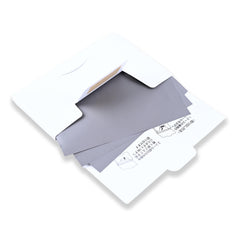 GATS-BY sheets in individual packets for on-the-go blotting