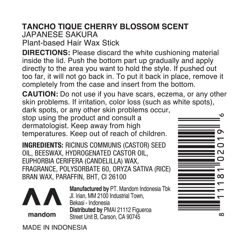 Gatsby Tancho finish for a natural shine with controlled hold in daily looks.
