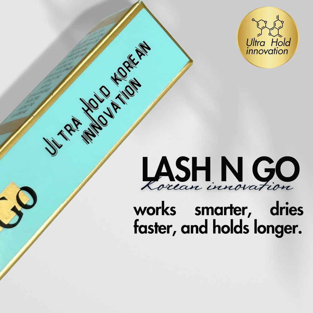 Gazelle Luxury lash extensions clusters arranged for a DIY at-home setup.