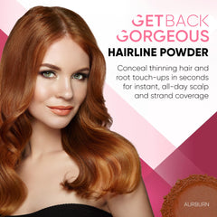 GBG Hairline Powder Application Puff: easy fingertip-free touch-ups throughout the day.