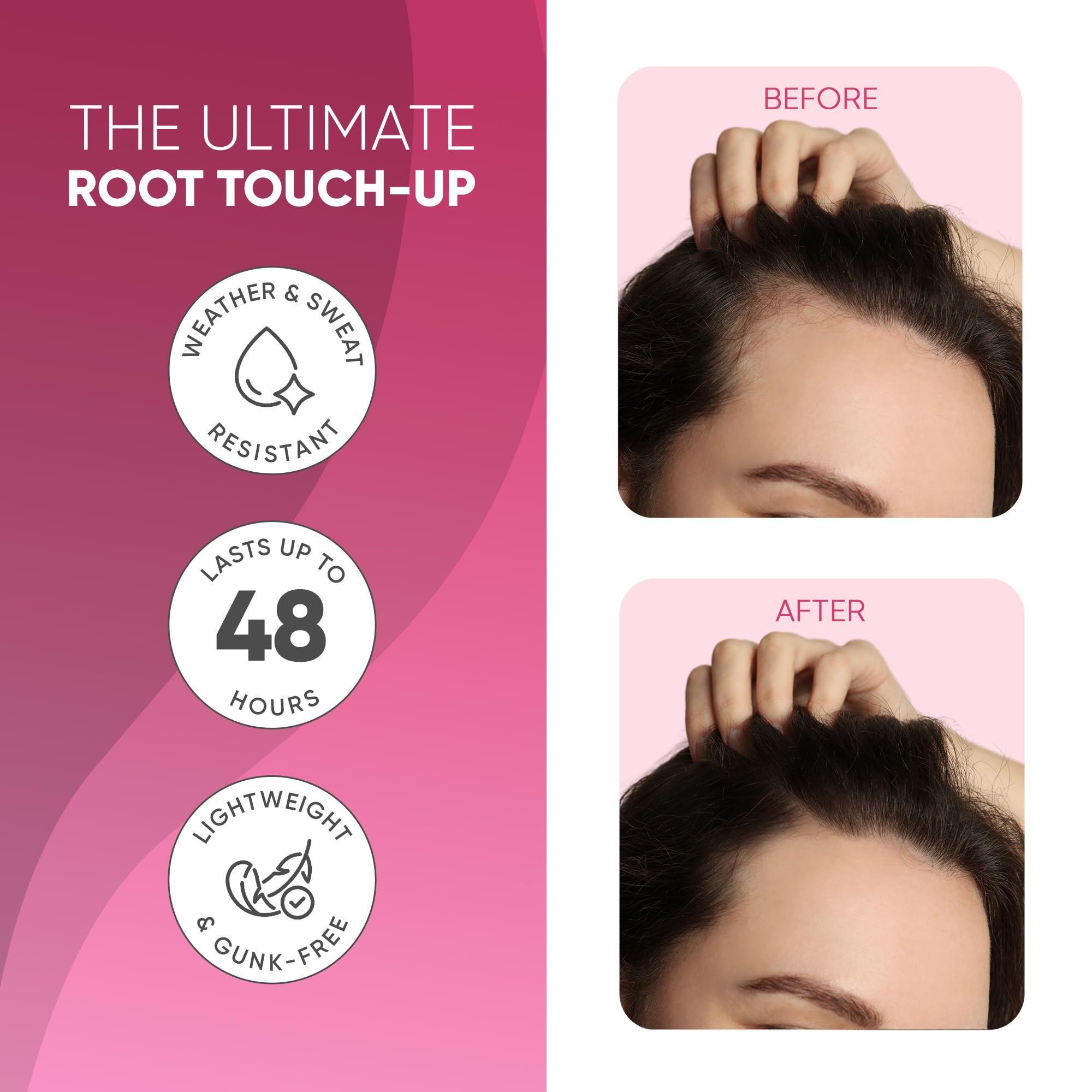 GBG Hairline Powder Bald Spot Fill: quick coverage for thinning areas.