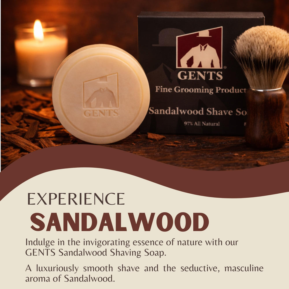 G.B.S men's shaving soap bay rum round with warm spicy scent