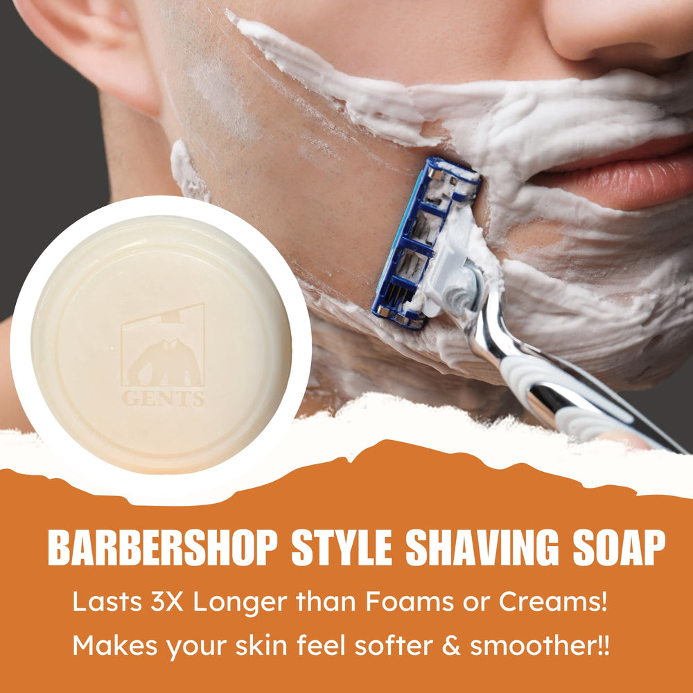 G.B.S two-scent shaving set ready for daily grooming