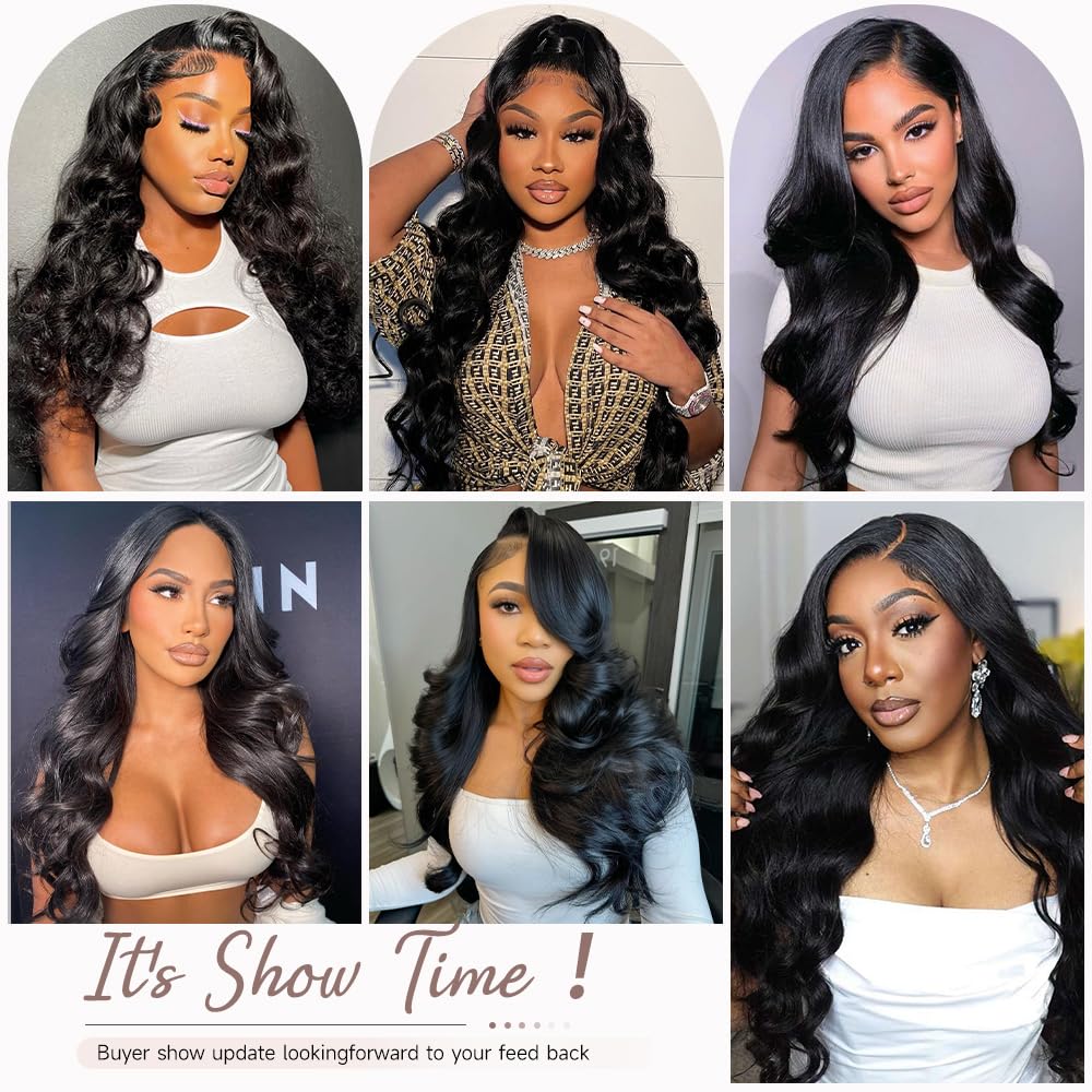 GBUN HD lace front breathable wig for daily comfort