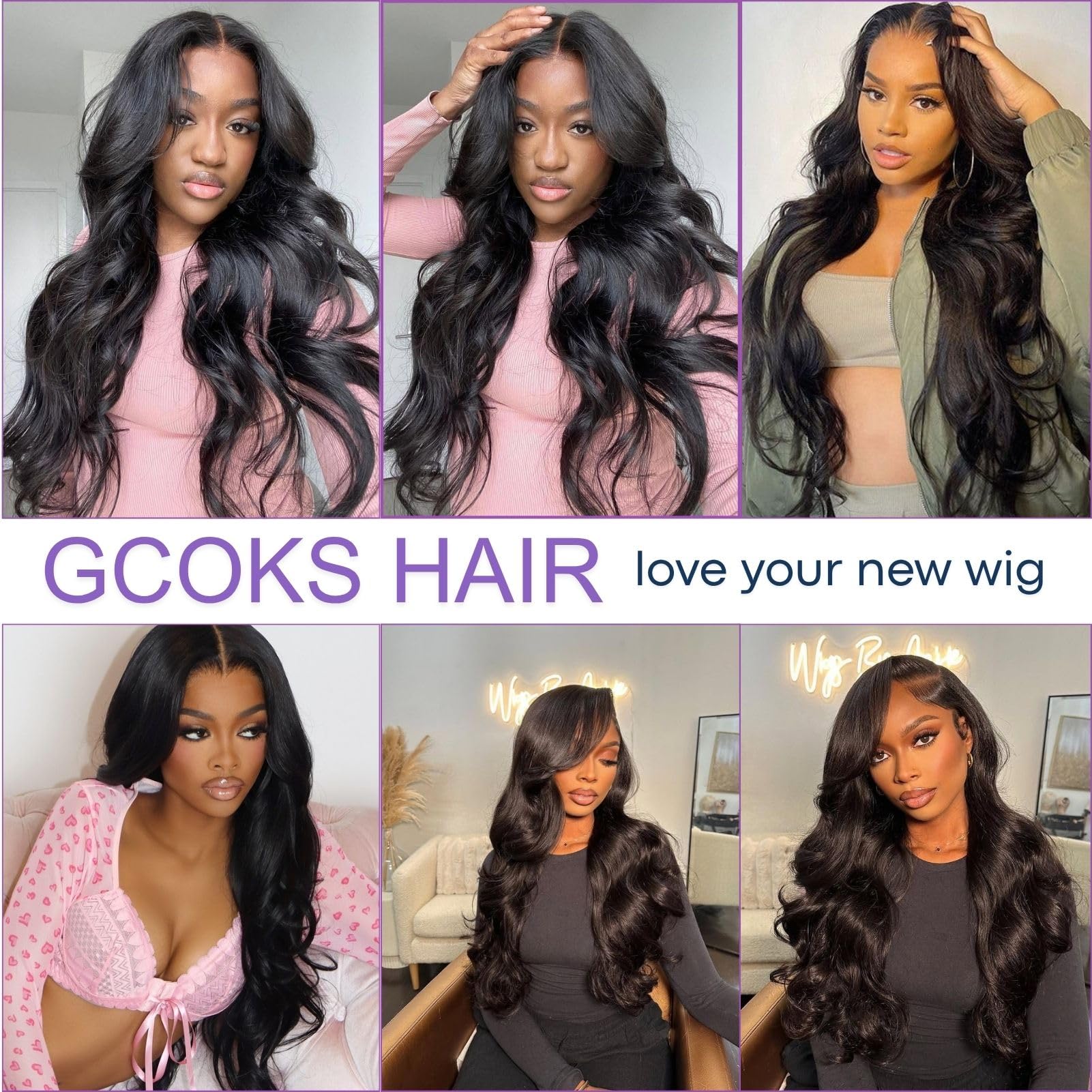 GCOKS dyeable and bleach-ready wig for customization.