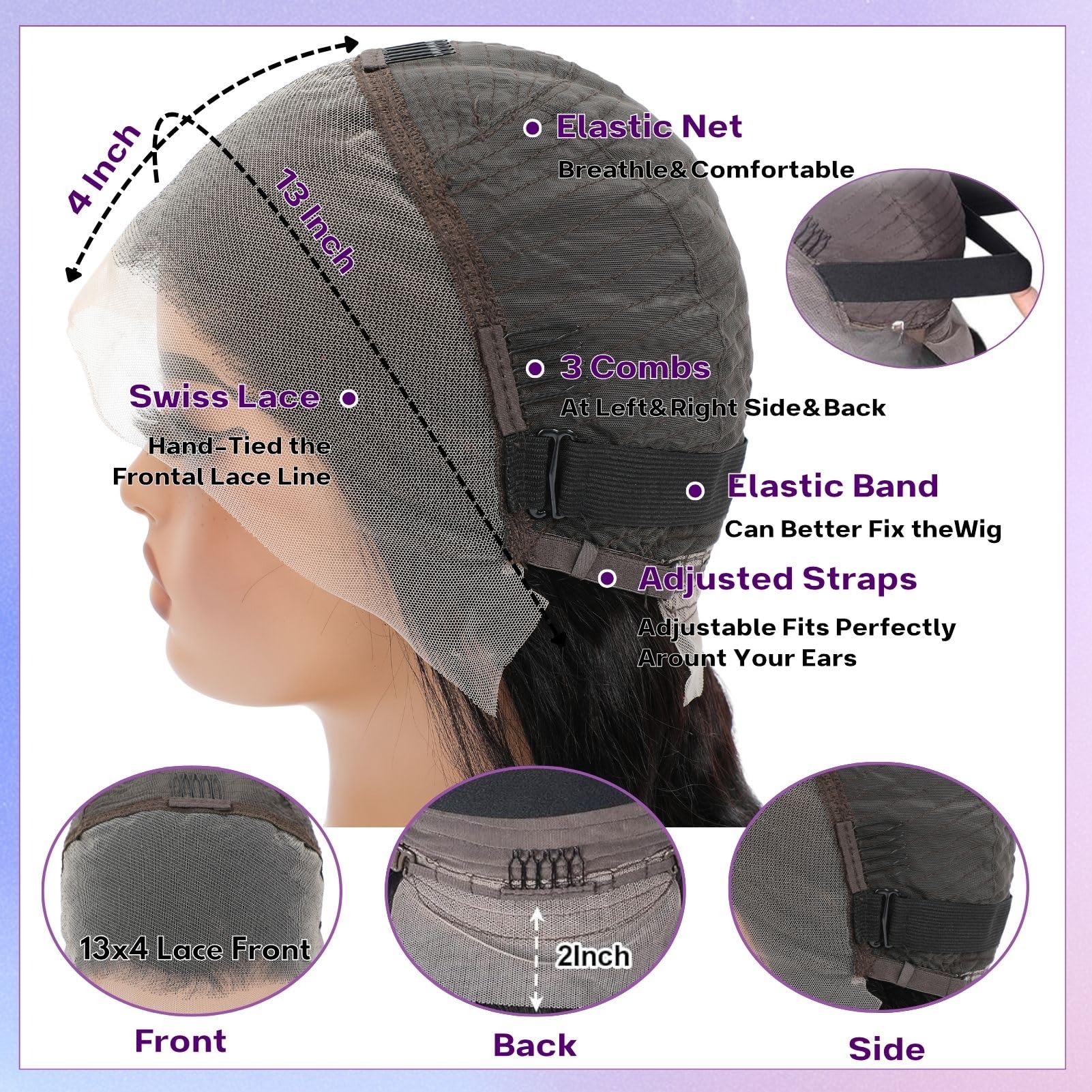 GCOKS secure-fit clips and anti-slip band for stability.