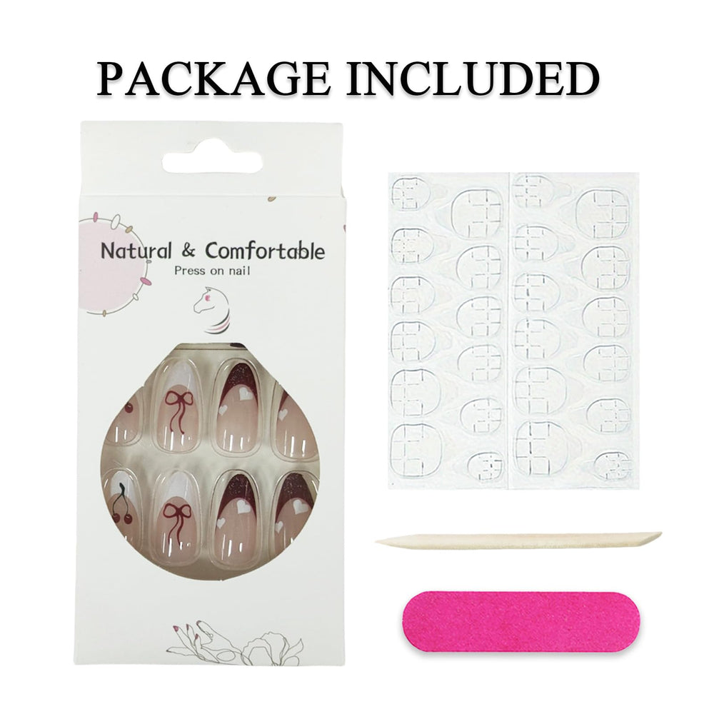 GCSQW Mini nail file included for precise shaping and edge clean-up.