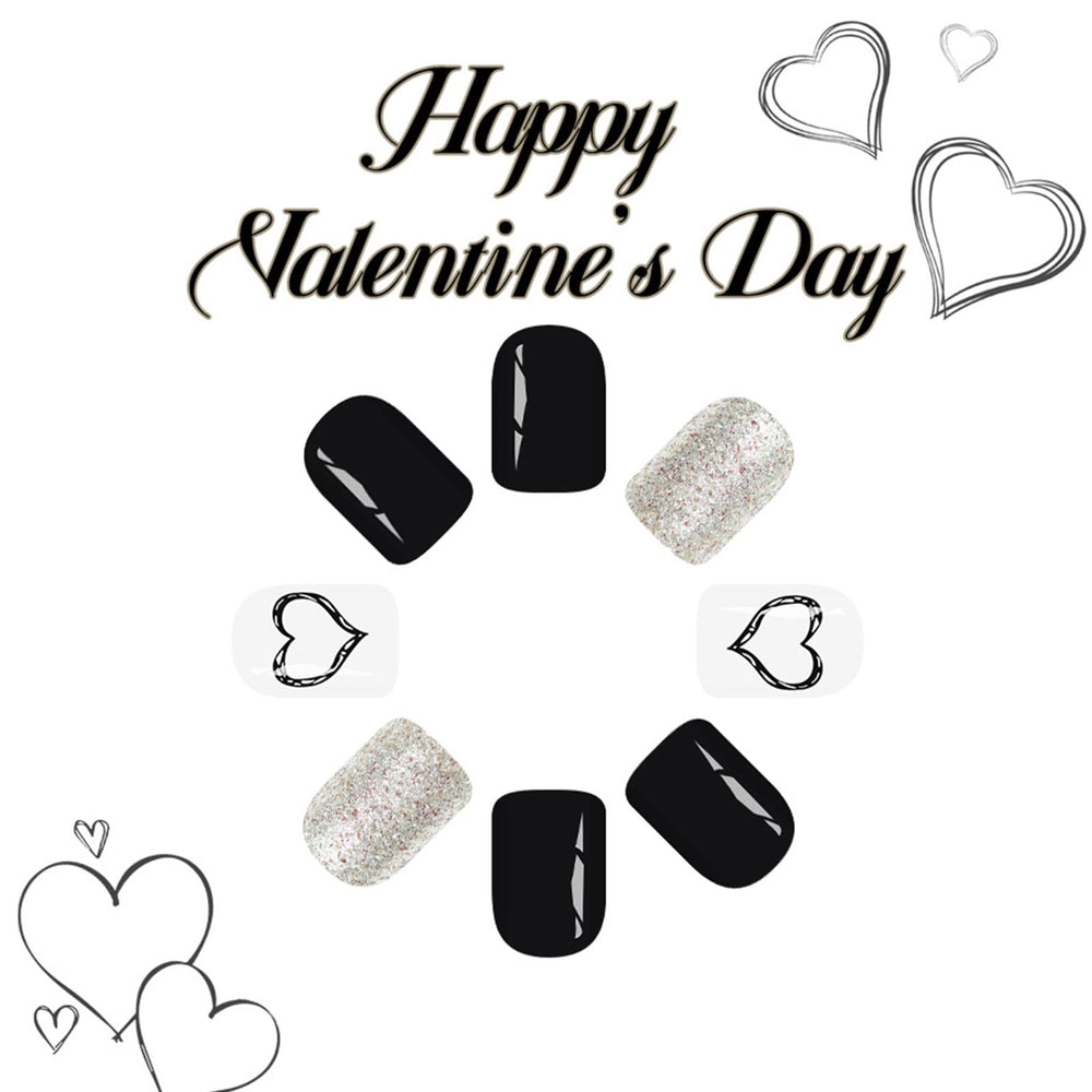GCSQW short square nails offer comfortable fit and quick glamour.