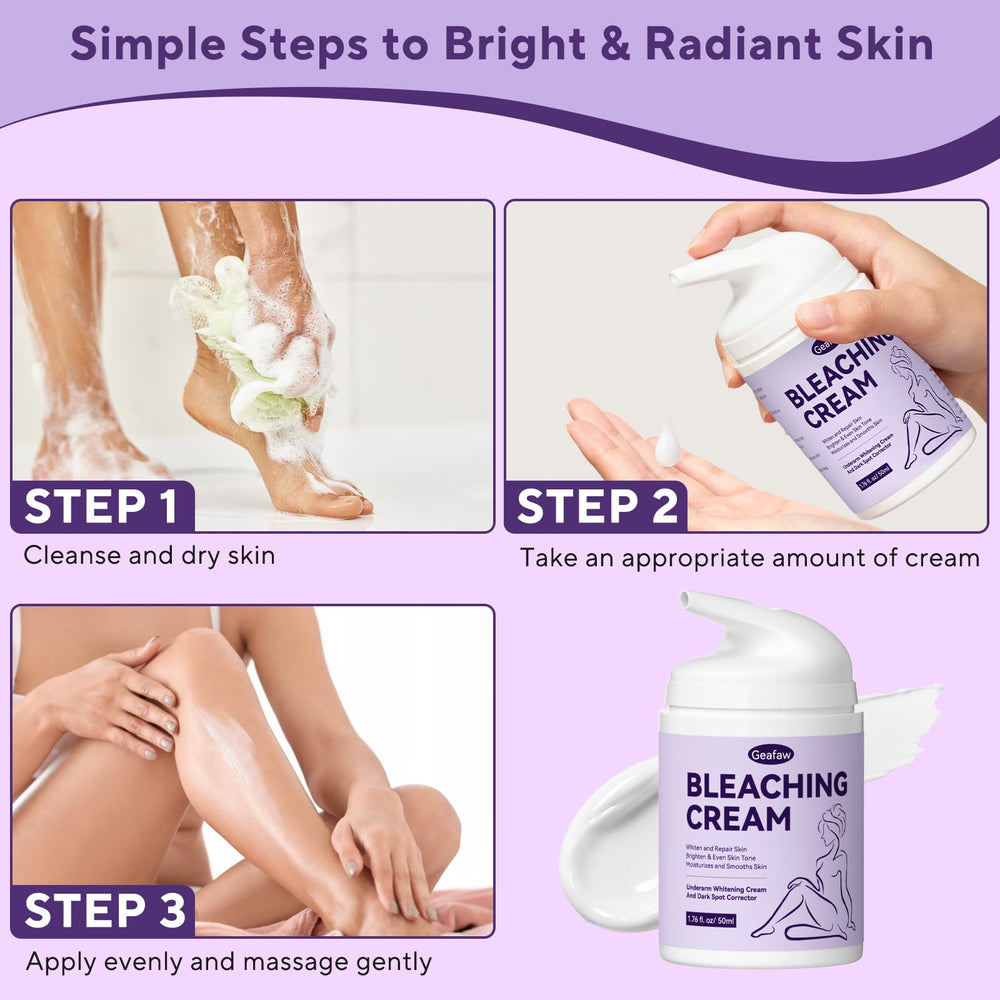 GEAFAW Sensitive skin usage emphasizing dermatologist-tested daily care.