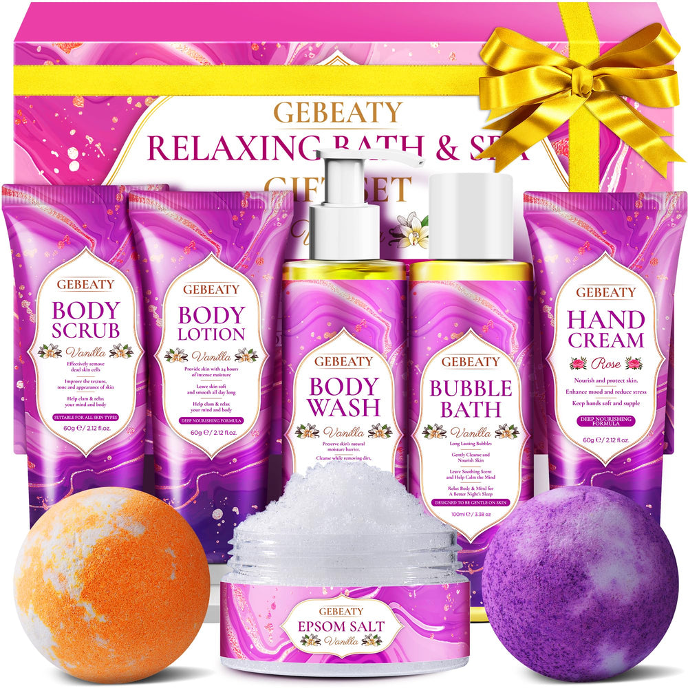 GEBEATY Vanilla Body Wash for soothing daily self-care.