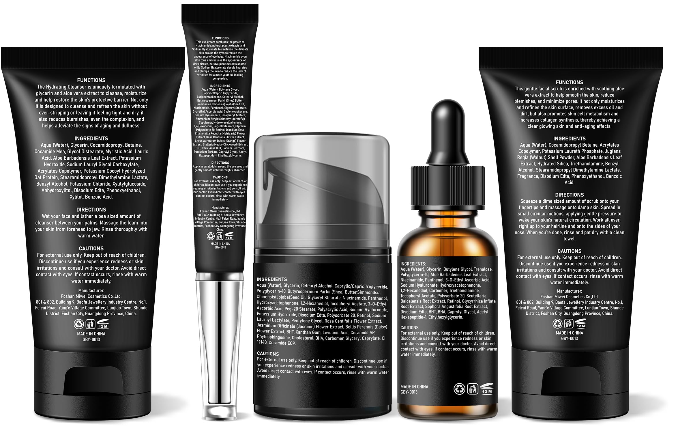 GEBEATY daily routine kit simplifies skincare with a coordinated order.