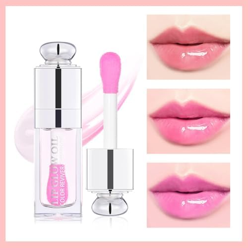 GECOMO lip oil brush head enables precise application for a plump look.