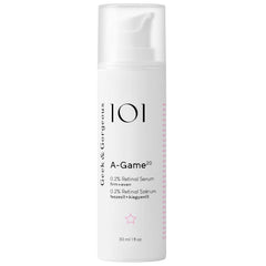 Geek & Gorgeous A-Game 20 bottle with dropper for controlled nightly application