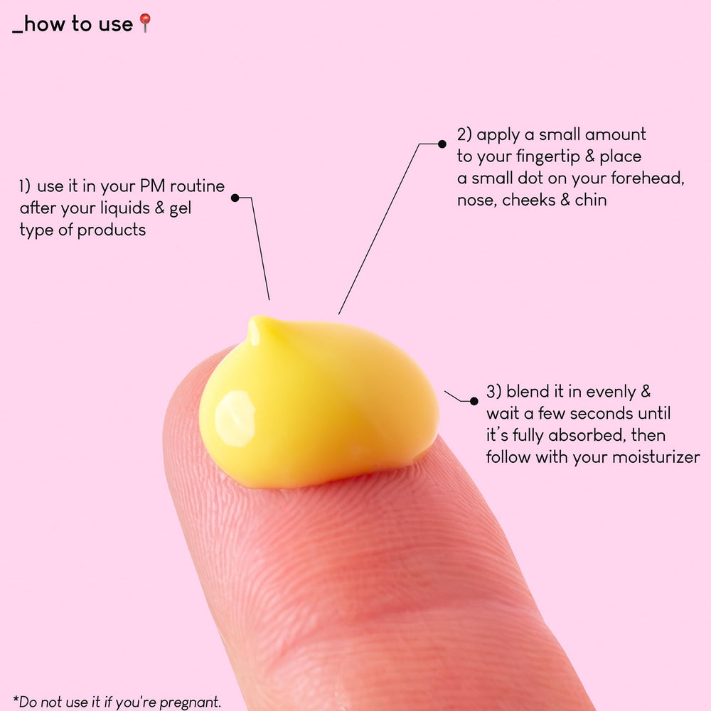 Geek & Gorgeous A-Game silky texture emulsion applied to skin feels light.