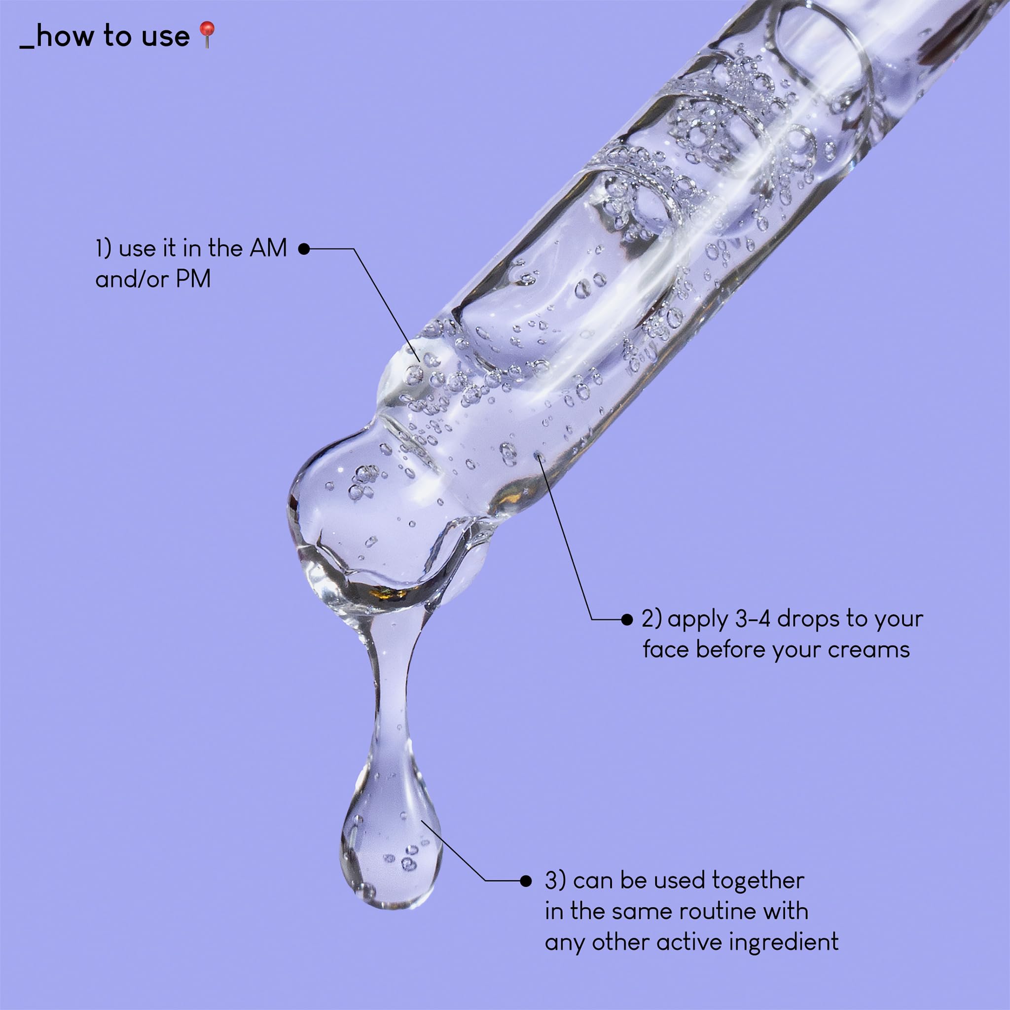 Geek & Gorgeous Stress Less pump action demonstrates easy, non-greasy application