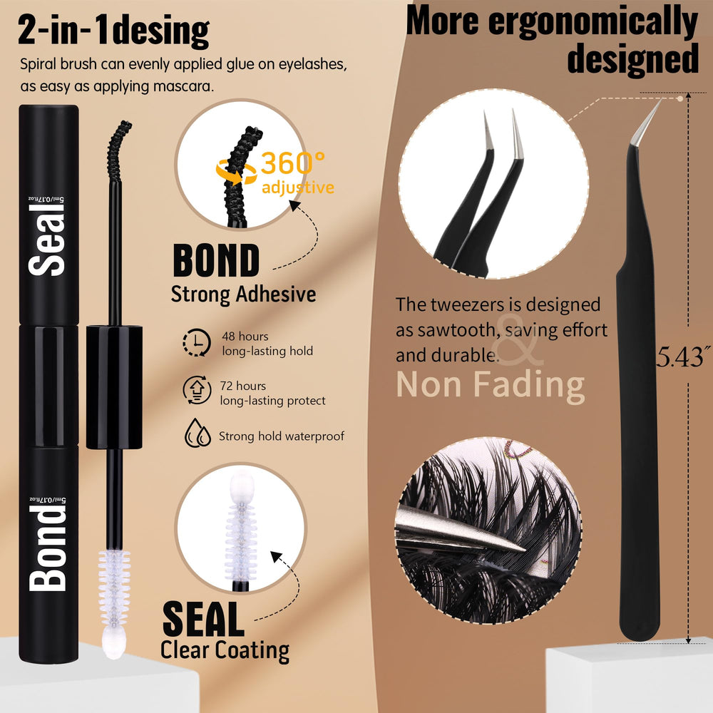 Geeneiya 10-14mm eye corner lashes for subtle definition