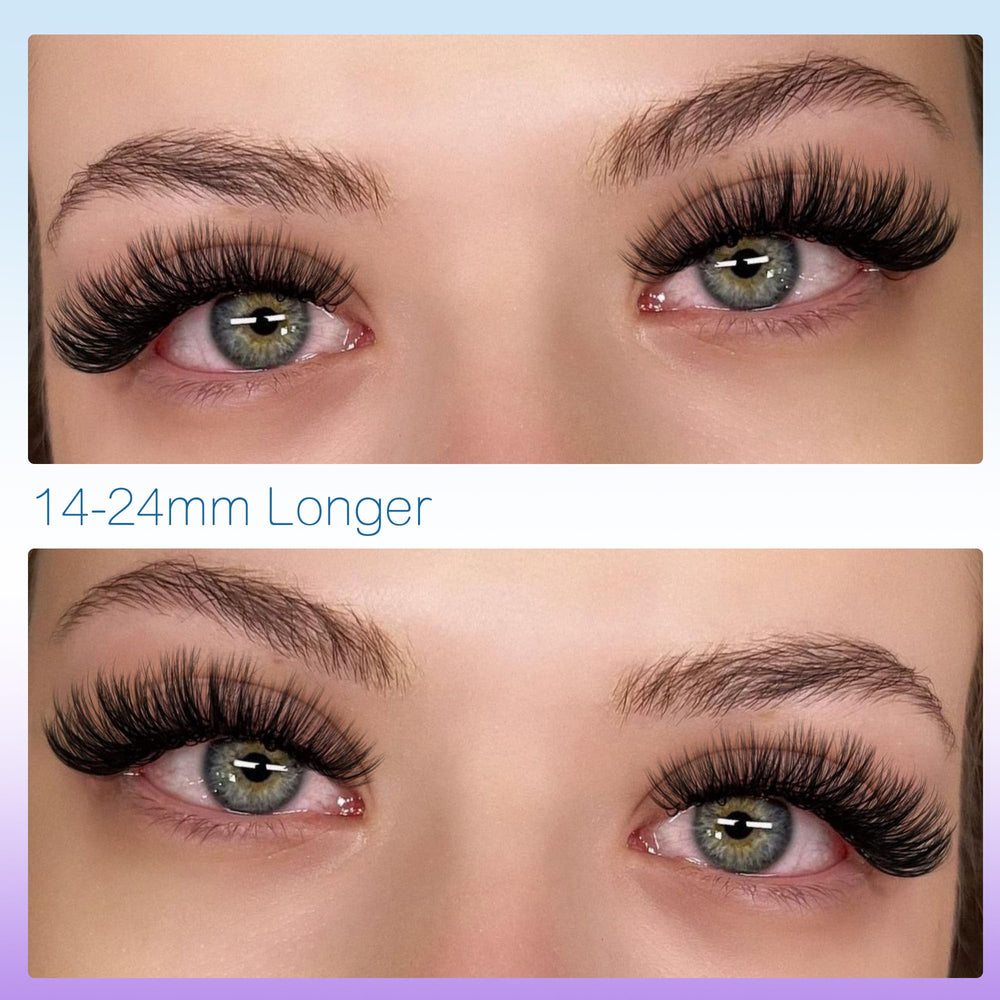 Geeneiya 60-80 roots clusters delivering fuller lashes