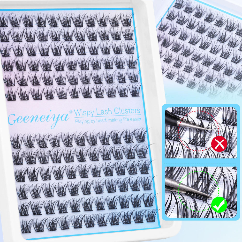 Geeneiya beginner-friendly lash kit supports easy DIY application