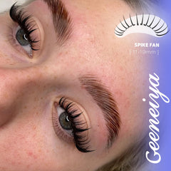 Geeneiya D-curvature spikes lift and lengthen the upper lash line