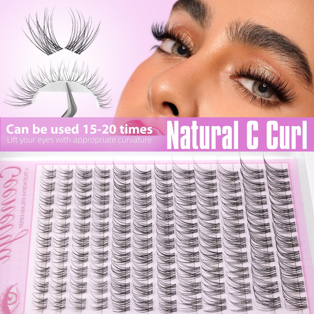 Geeneiya at-home lash extension kit for salon-quality results
