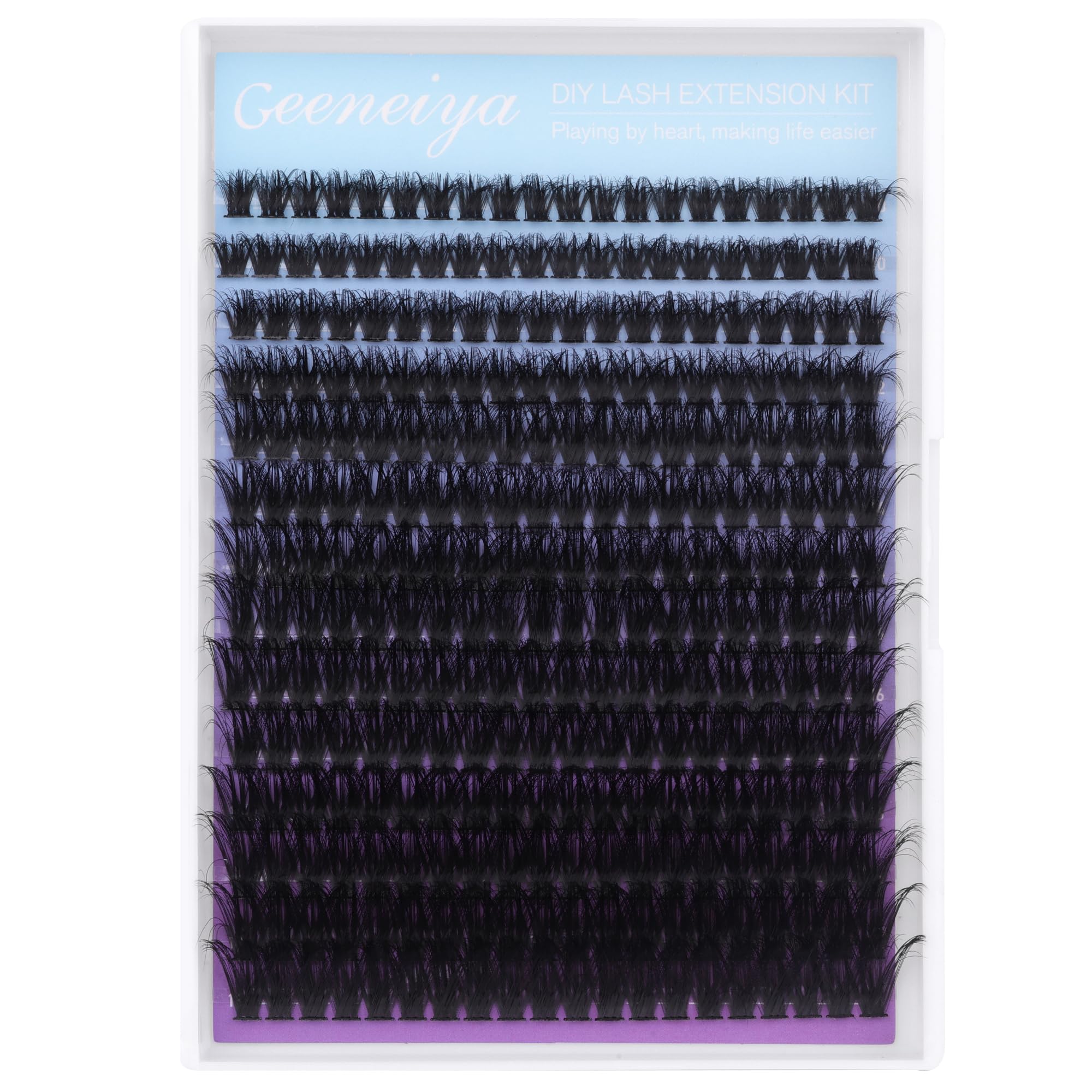 Geeneiya at-home lash extensions for salon-like results.