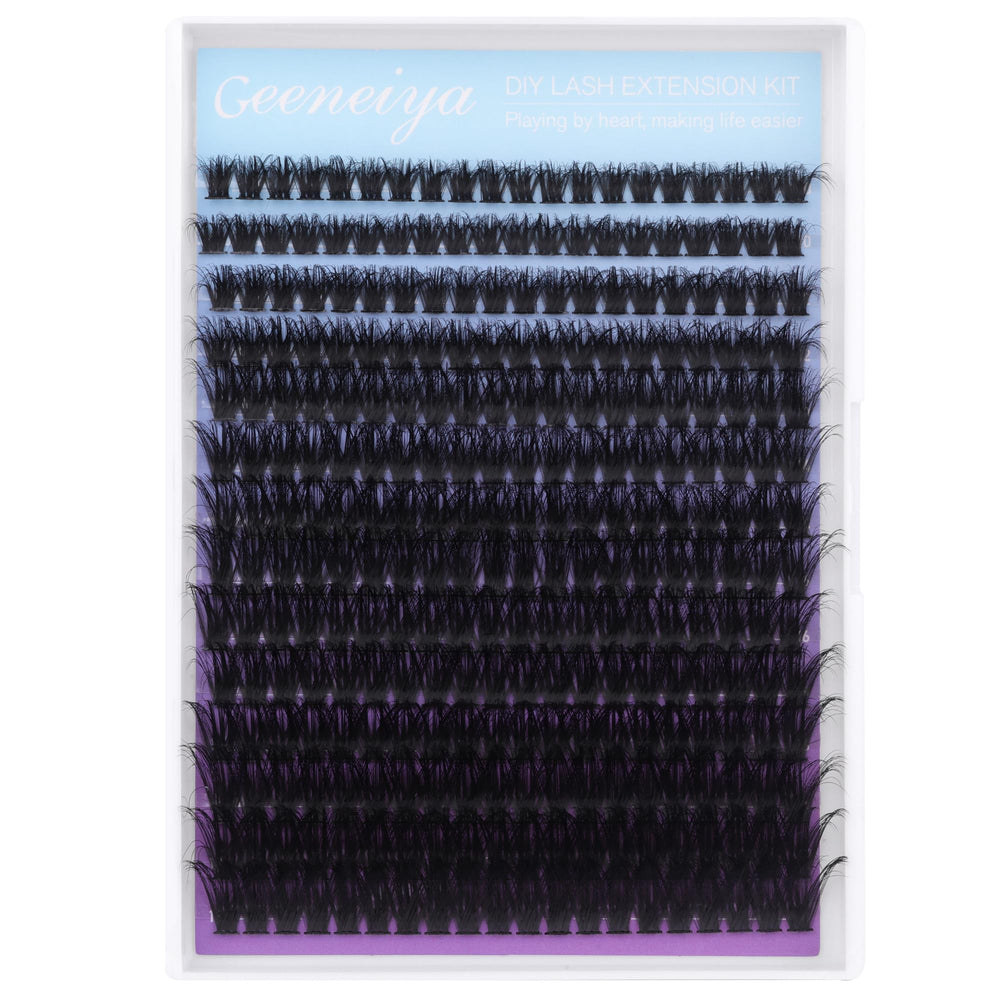 Geeneiya at-home lash extensions for salon-like results.