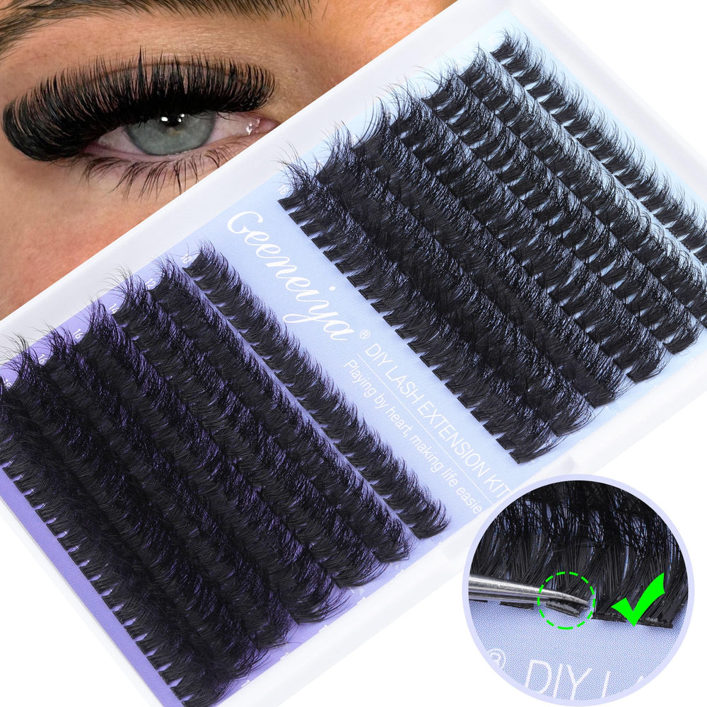 Geeneiya diy-lashes-at-home enables salon-like results without visits.