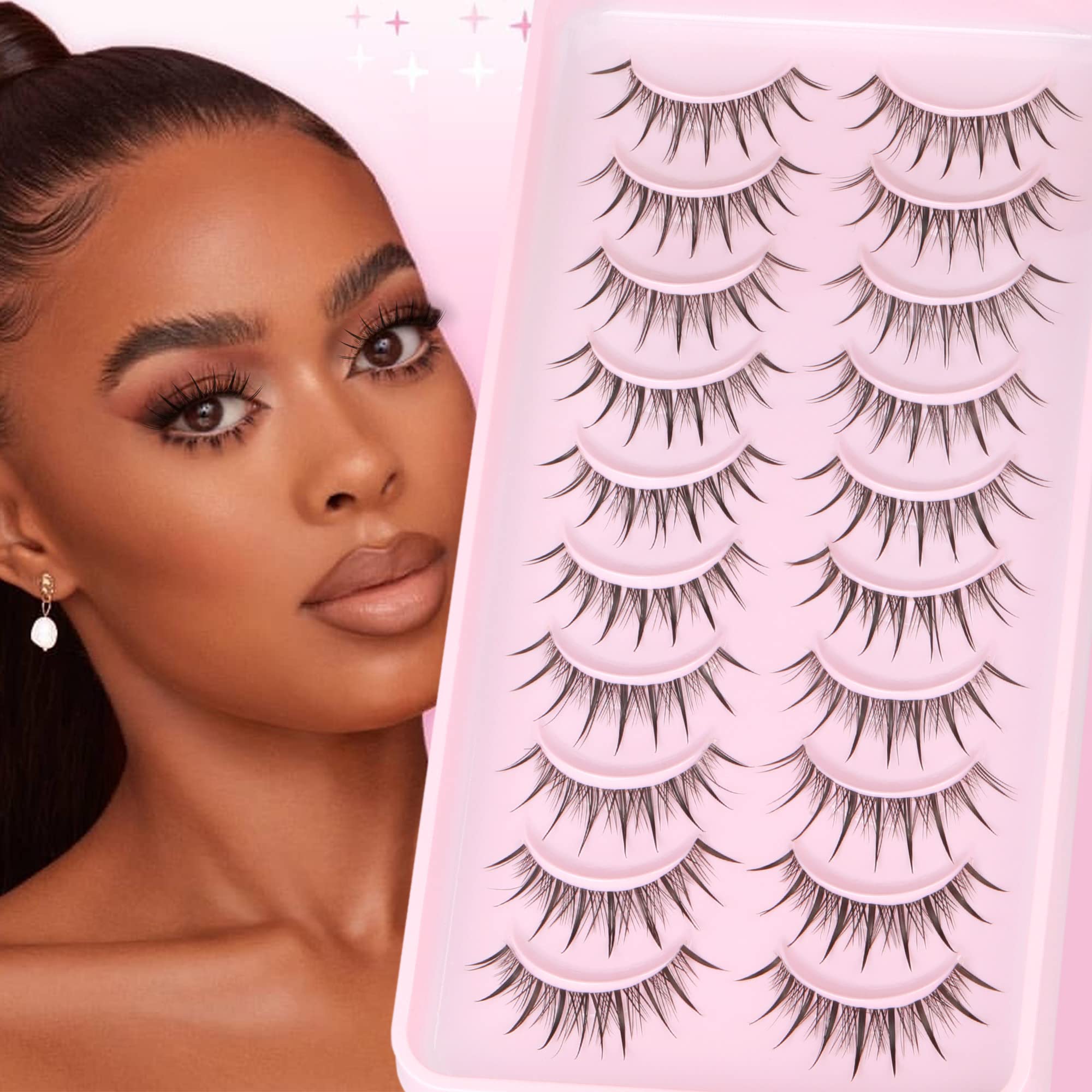 Geeneiya festive gift packaging featuring manga-inspired lashes for celebrations.