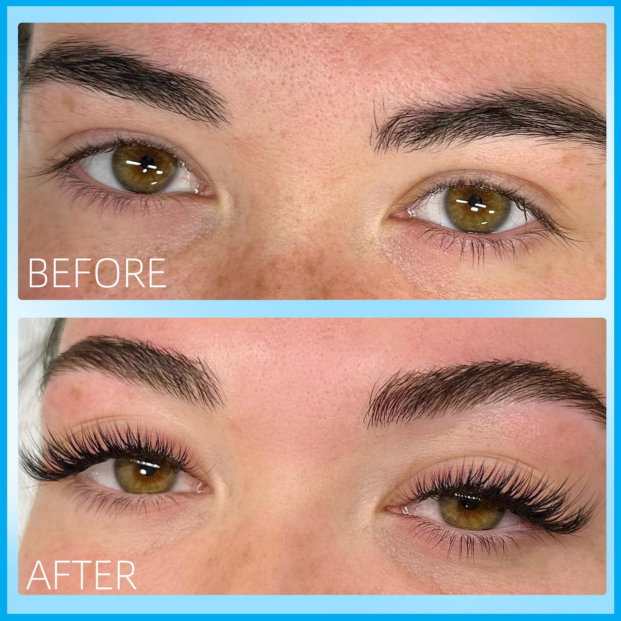 Geeneiya lashes are glasses-friendly for comfortable wear
