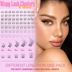 Geeneiya invisible band lashes delivering seamless, natural-looking clusters