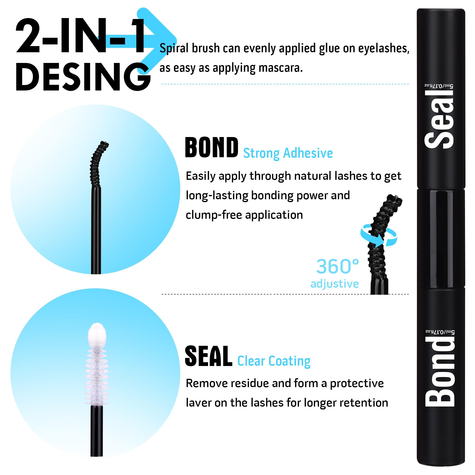 Geeneiya lash-tweezers application tool ideal for precise placement.