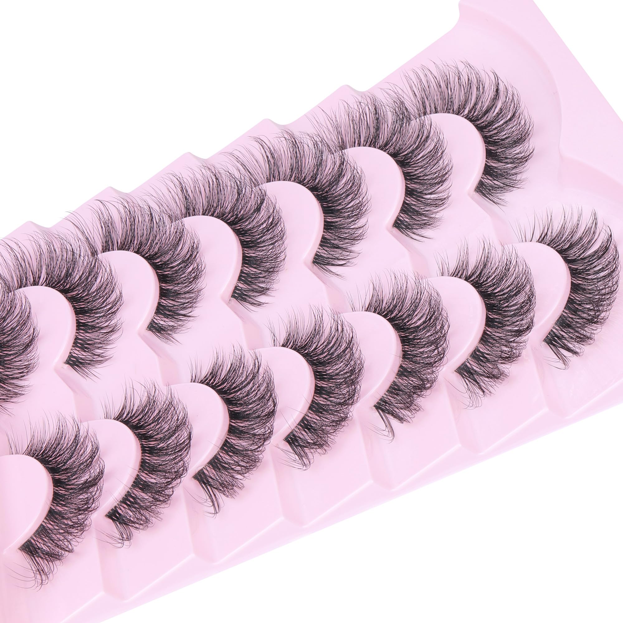 Geeneiya cat eye 15mm lashes enhance eye shape with a soft matte finish