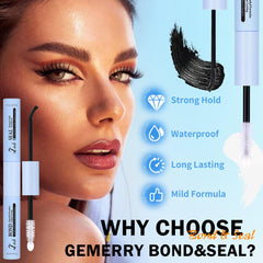Geeneiya waterproof lash bond and seal for secure, long-lasting wear