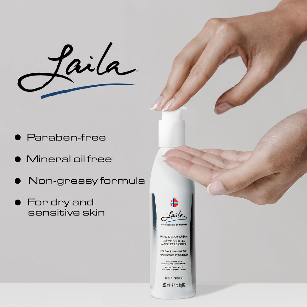 Geir Ness Laila formula with Aloe and Honey supporting moisture