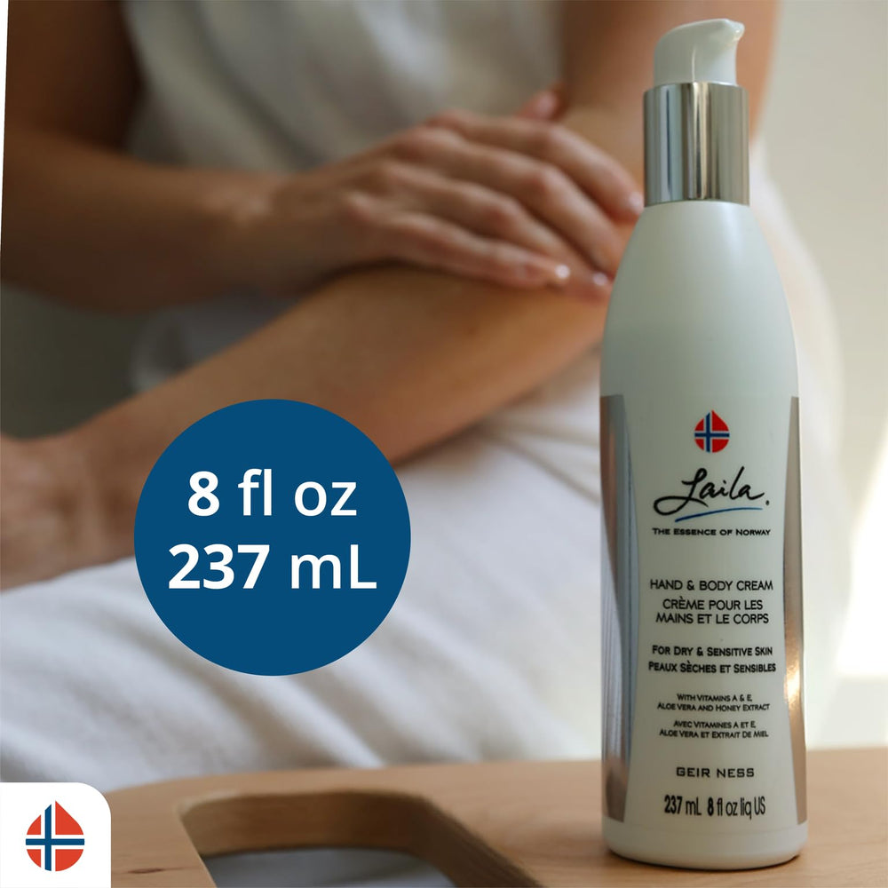 Geir Ness Laila cream tube labeled for easy daily use