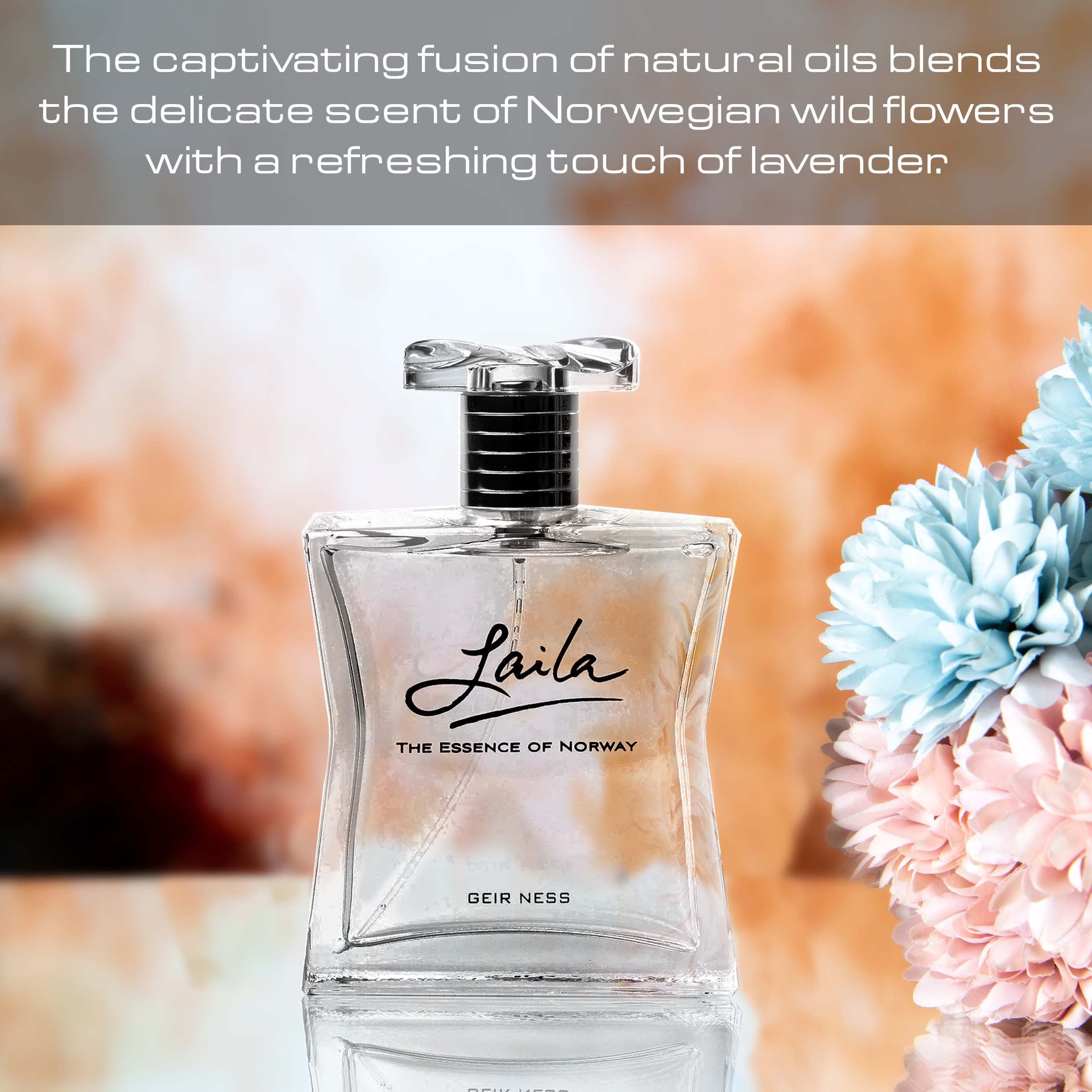 Geir Ness Laila watermelon and herbal notes highlight fresh aroma.