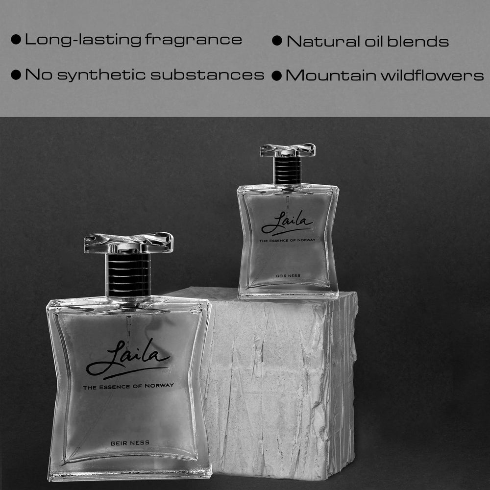 Geir Ness Laila wearer on wrist shows subtle daytime scent trail.