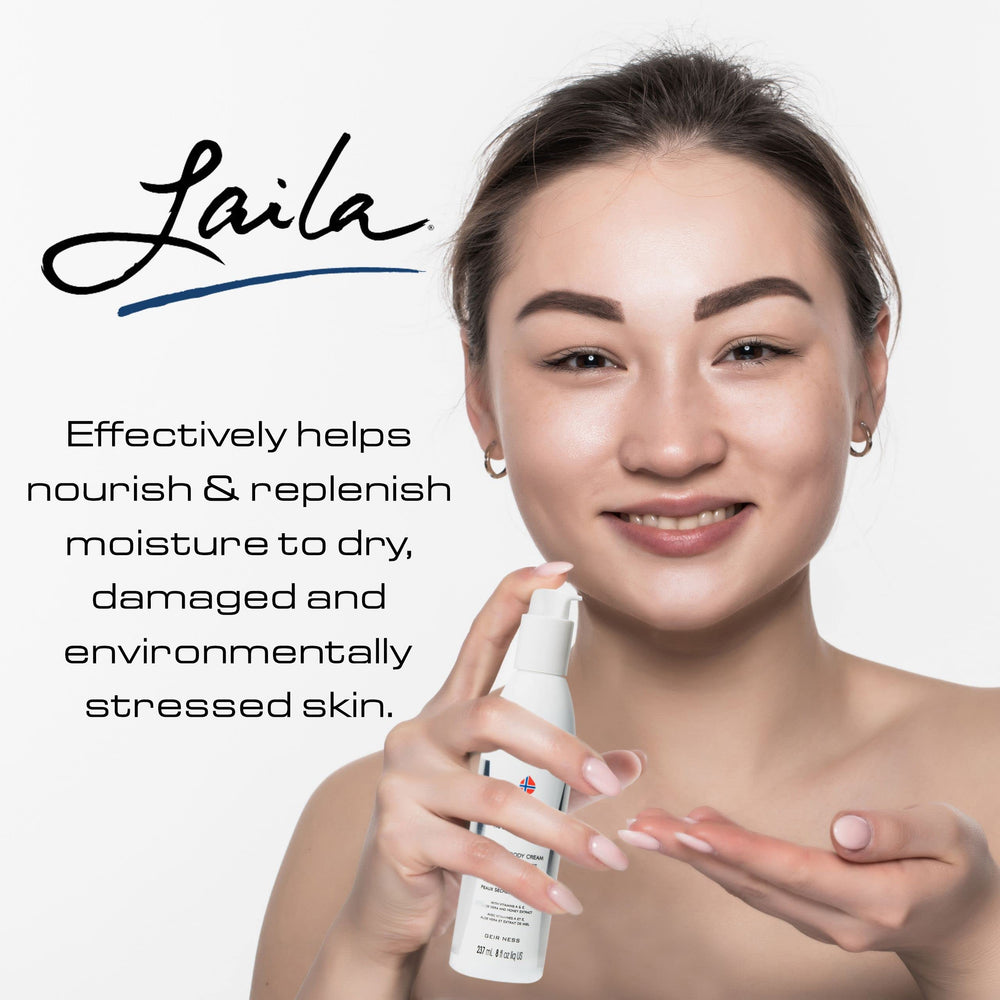 Geir Ness Laila hand and body cream in action on skin