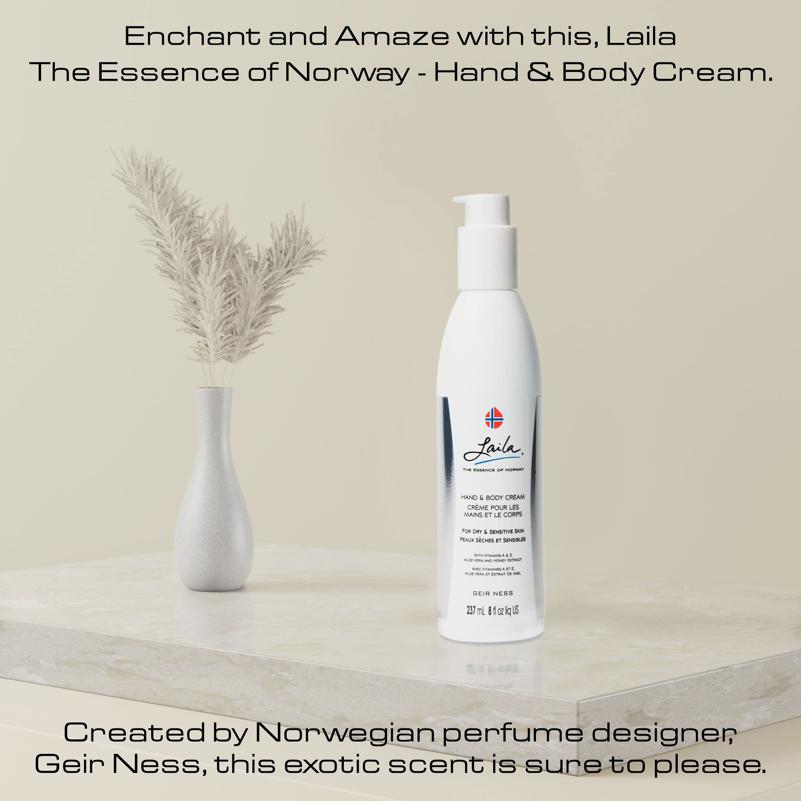 Geir Ness Laila skincare routine shot with product and towel